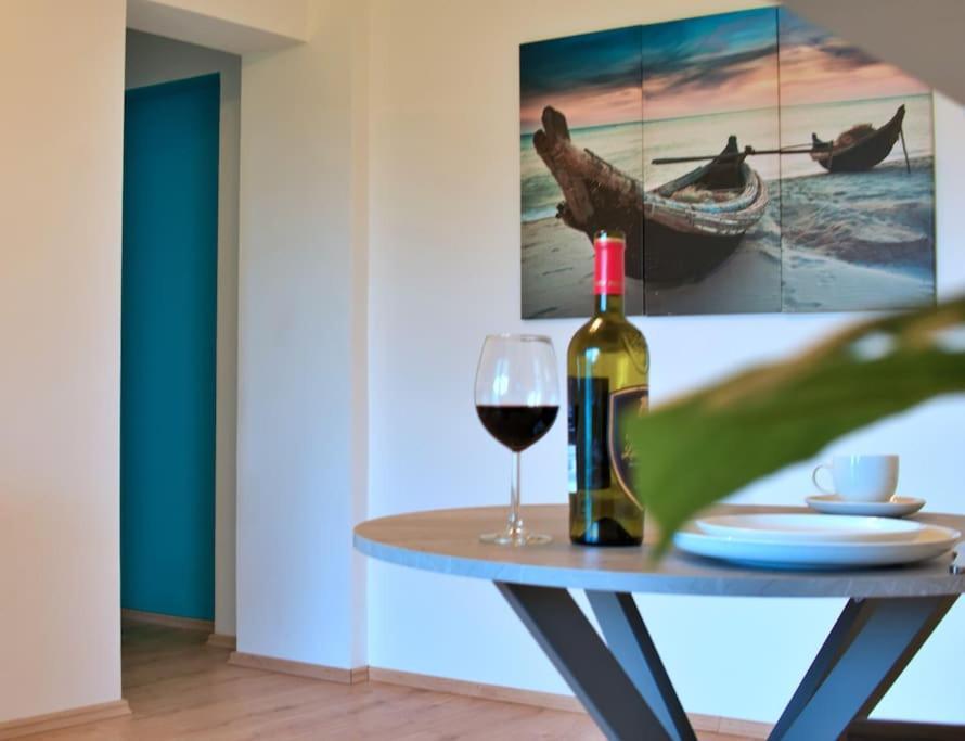 Garten-Blick-Baldeneysee Appartement Essen Buitenkant foto
